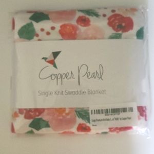 Copper Pearl Baby Swaddle